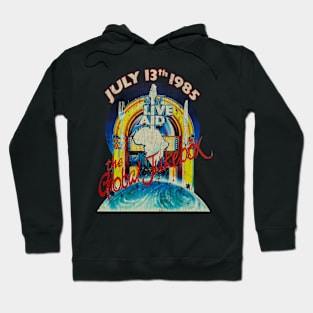 Live Aid Global Jukebox 80s Hoodie